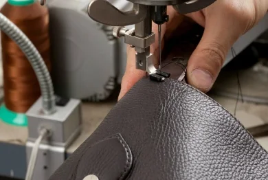 オーダー財布の製作工程